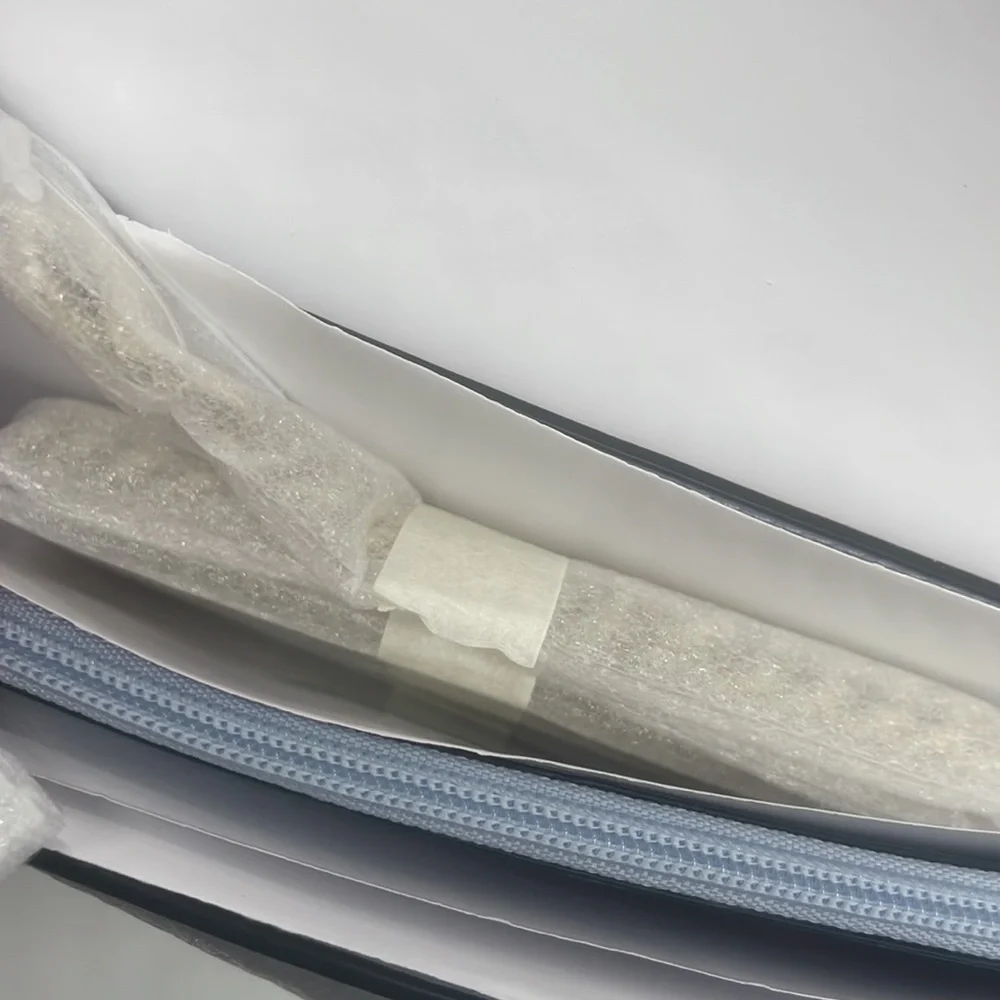 Kate Spade Gemma Cross Body Gold Chain Leather Fresh Blue NWT - Picture 10 of 12